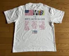 ローリング・ストーンズ 1989年 北米ツアー Tシャツ　未使用品‼️