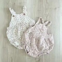 【70cm】ロンパース2点セット
