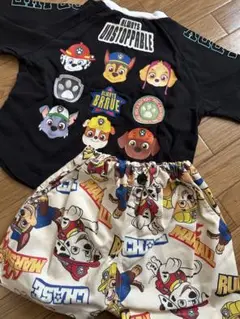 パウ・パトロール Tシャツ・ショートパンツセット 90