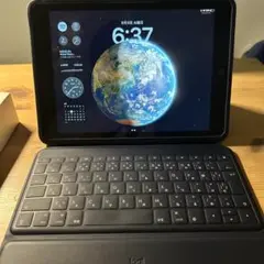 Apple iPad シルバー64GB本体 第9世代 logicoolケース付き
