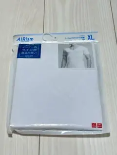 AIRism シームレスVネックT MEN XLサイズ