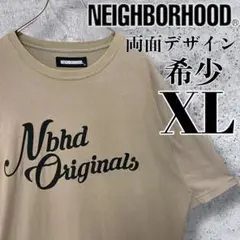 【希少XL】ネイバーフッド Tシャツ ベージュ 両面デザイン 稲葉浩志 長瀬智也