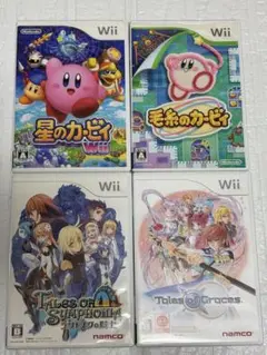 星のカービィ　毛糸のカービィ　テイルズオブシンフォニア　グレイセス　Wii
