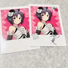 新品ミリオンライブ　菊地真　インスタントフォト