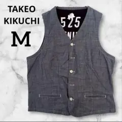 TAKEO KIKUCHI アルビアーテデニム 40 ct 525 ベスト M