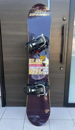 ELANスノーボード 板+SALOMONビンディングセット 148 ケース付き