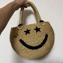 nouerニコちゃん人気かごバッグ