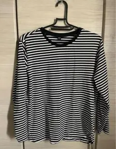 ユニクロ ボーダー長袖トップス 中古