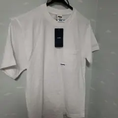 【SHIPS】新品未使用 ブルー ロゴ Tシャツ Sサイズ