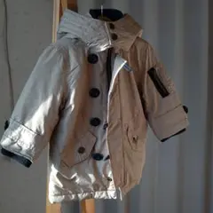 babygap　ベージュ　コート　80