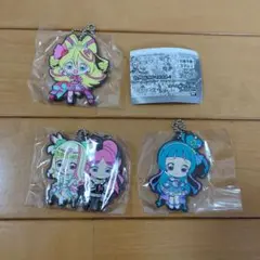キミとアイドルプリキュア　カプセルラバーマスコット　3個セット