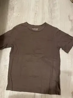 OPAQUE.CLIP SUPIMA Tシャツ ブラウン