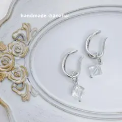 ˚.꒰ new ꒱.˚スクエア　イヤーカフ　両耳用