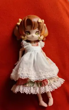 ミンティサイズ　ワンピース&エプロンセット