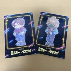 銀河特急 ミルキー☆サブウェイ ブロマイド グッズ カート マックス セット