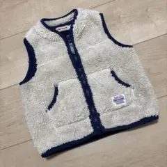 ミキハウス　ベビー　ベスト　80