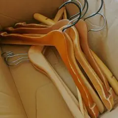 木製ハンガー 9本セット