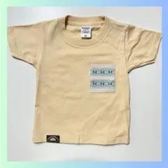 新品　子供服　Tシャツ　100cm クリーム色　ベージュ　刺繍　キッズ　トップス