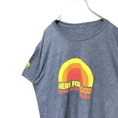 here for good 太陽　SUNヴィンテージ　Tシャツ グレー　XL