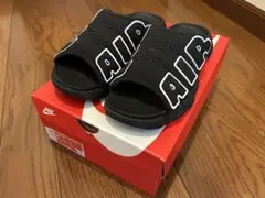 Nike エア モアアップテンポ スライド 28cm ブラック サンダル