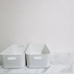 無印良品　やわらかポリエチレンケース・中　メイクボックス