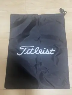 Titleist ナイロン製収納袋 黒