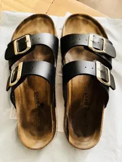 【値下不可】サンダル　黒　ベルト　しまむら　Lサイズ