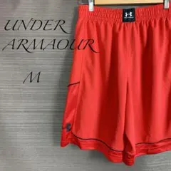 アンダーアーマー メンズ トレーニングウェア ハーフパンツ M 赤系 短パン