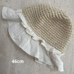バースデイ★conoco★麦わら帽子★46cm