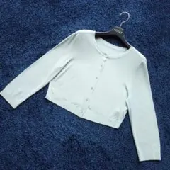 ■FOXEY■ 42 ソフィーブルー UpperStandard カーディガン