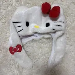 ハローキティ フリース帽子