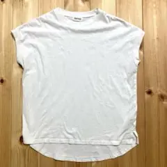 アルマデザイン　ノースリーブTシャツ コットン100% 白　M