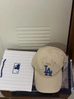 LAキャップ ダークグレー