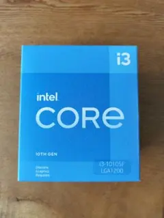 Intel Core i3 10105F LGA1200 新品未使用未開封