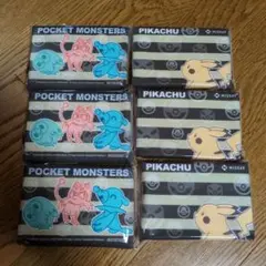 ポケットティッシュ ポケットモンスター 6個セット 新品未開封