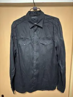 Kenneth Cole ブラック長袖シャツ M