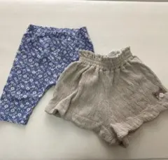 まとめ売り　ベビー　レギンス+ハーフパンツ　80サイズ