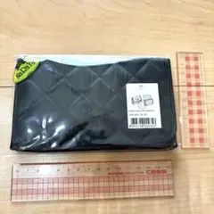【新品未開封】NaRaYaナラヤ　ミラー付きポーチ ブラック
