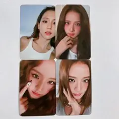 BLACKPINK AMORTAGE トレカ 4種 セット コンプ ジス