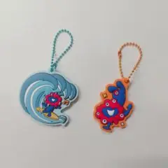 ミャクミャク ぷっくりラバマス　ラバーマスコット　2種セット