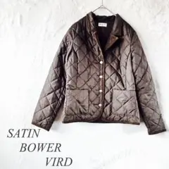 SATIN BOWERVIRD キルティングジャケット ブラウン アウター478