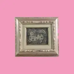 三浦淑子「うさぎ」陶磁器 竹林会展 日動画廊 真作保証 送込
