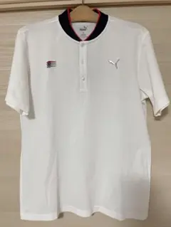 PUMA ポロシャツ XL ホワイト