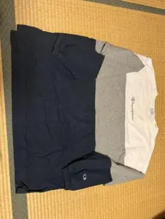 Champion カラーブロック 長袖カットソー Lサイズ