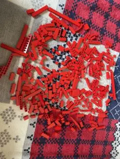 プロフご覧下さい　レゴ レッドブロックパーツ セット