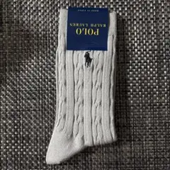 Polo Ralph Lauren グレーソックス 22-24cm