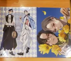 2種　クリアファイル　ブルースカイコンプレックス 　市川けい　コラボ カフェ