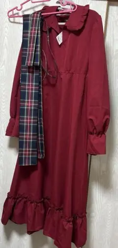 クティールとレトロ ワンピース Lサイズ