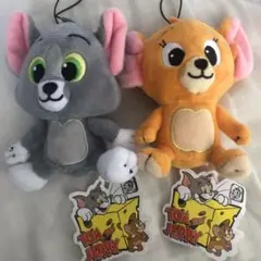 ぬいぐるみ トムとジェリー キュートマスコット ２種セット