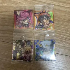 ジョジョの奇妙な冒険 ステッカー4枚セット